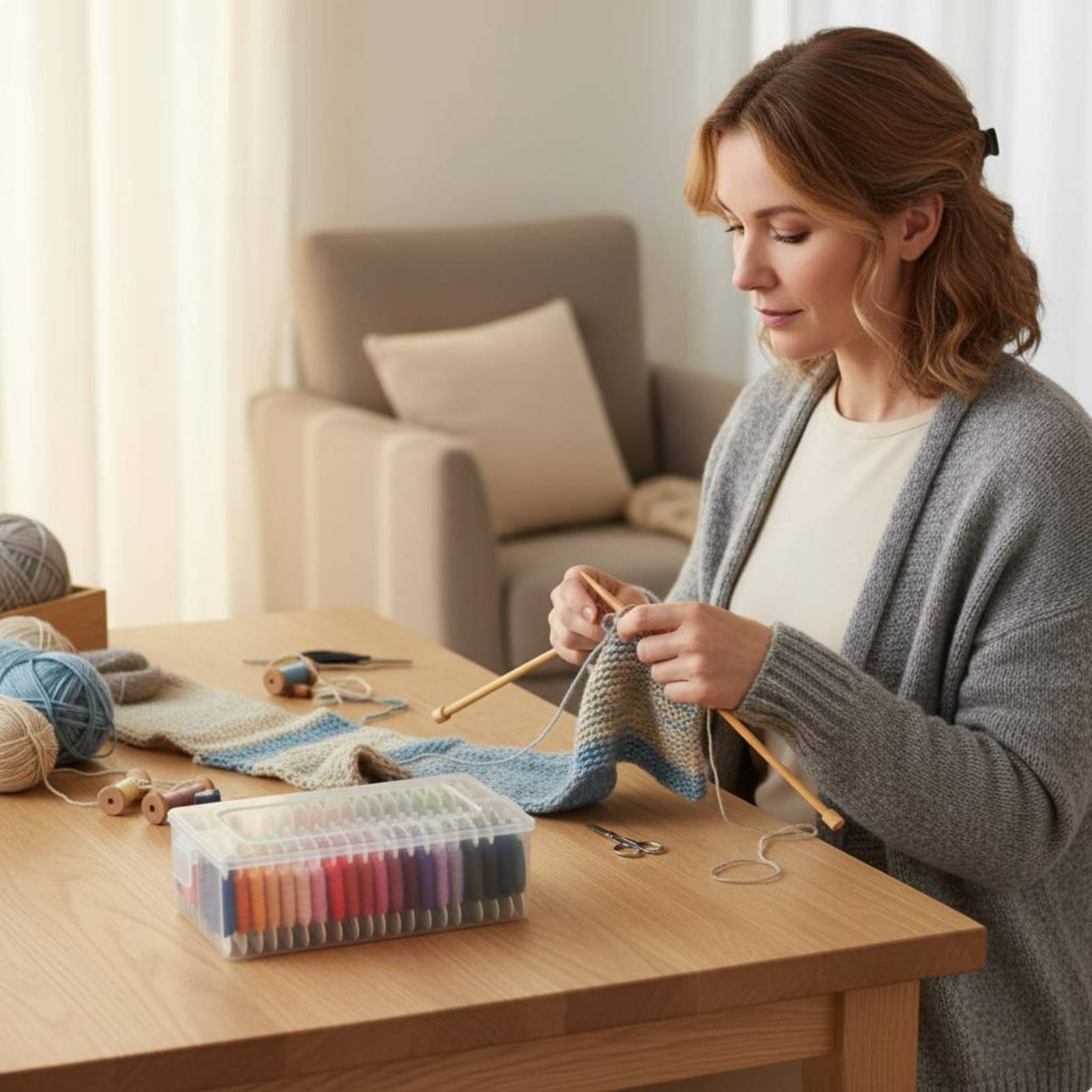 Embroidery Craft - Kit de Hilos para Bordar, Juego