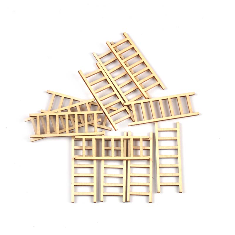 Craft Embellishment - 20 unids/lote 20x60mm escalera Natural de
