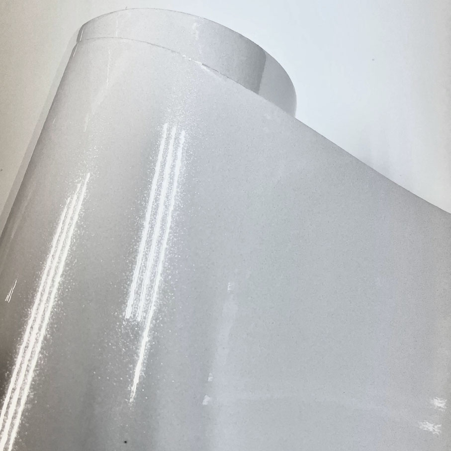 Glitter Vinyl Roll - Rollo de Vinilo Adhesivo Brillante Blanco