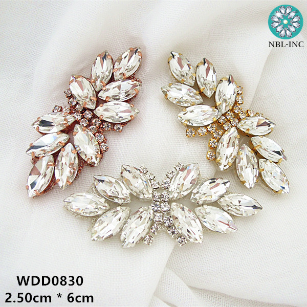 Sew On Rhinestone - (1 unidad) cinturón nupcial con diamantes