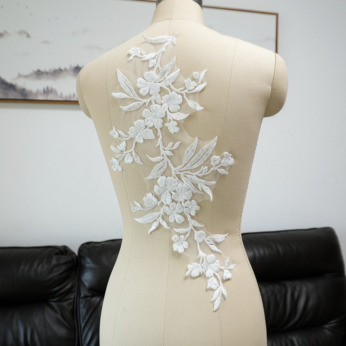 Craft Embellishment - Parches de Tela con Lentejuelas de