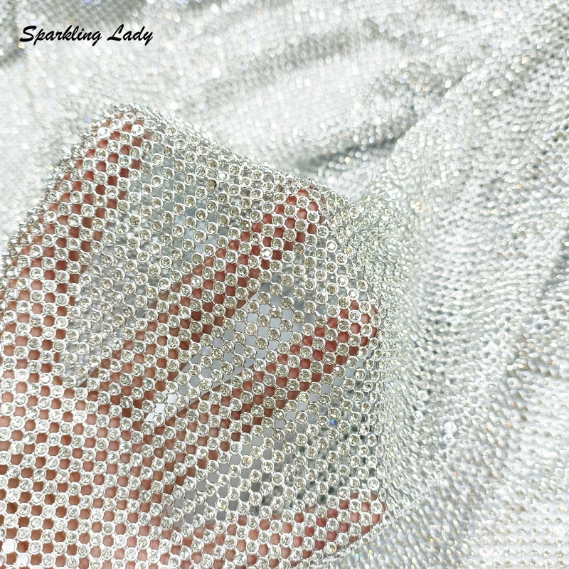 Tela de Malla de Aluminio con  - Crystal Mesh Fabric reseña y precio