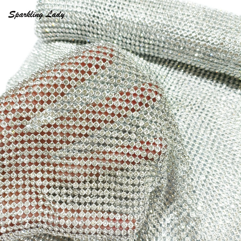 Tela de Malla de Aluminio con  - Crystal Mesh Fabric reseña y precio