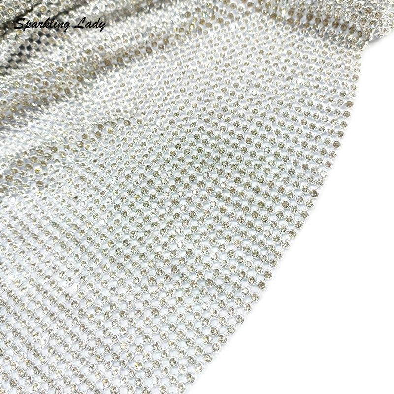 Tela de Malla de Aluminio con  - Crystal Mesh Fabric reseña y precio