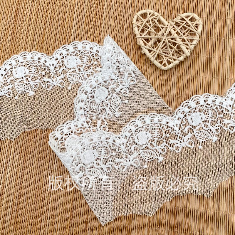 Encaje de Fibra de Leche con B - Elastic Lace Trim reseña y precio