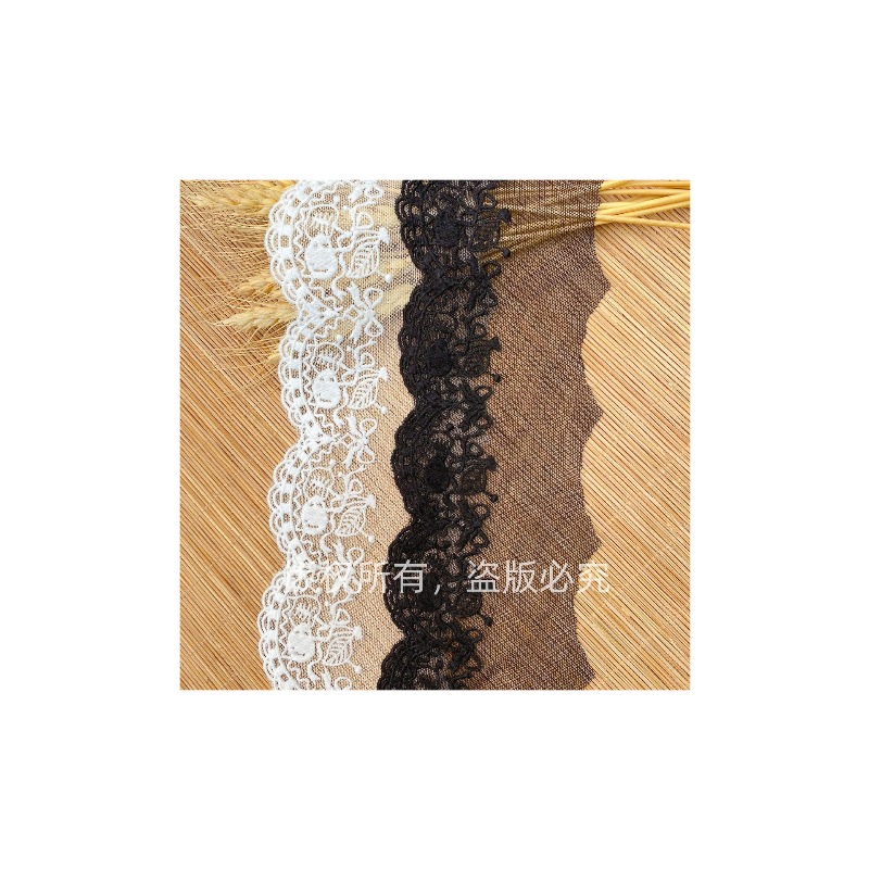 Encaje de Fibra de Leche con B - Elastic Lace Trim reseña y precio