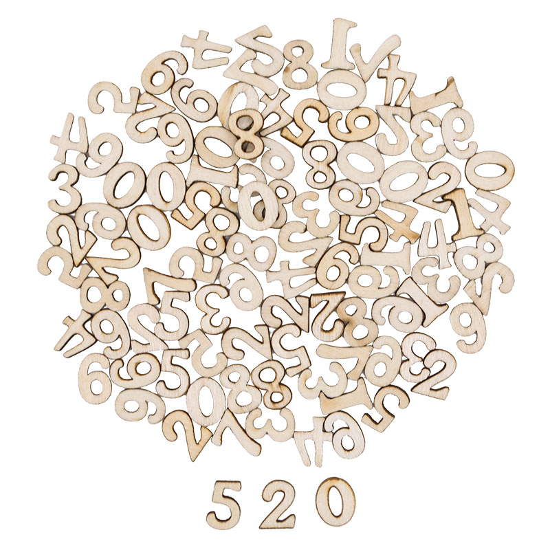 Letras del alfabeto de madera  - Craft Embellishment reseña y precio