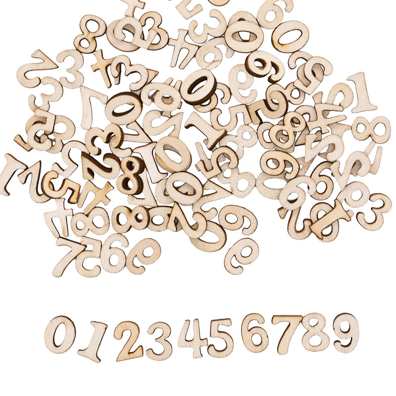 Letras del alfabeto de madera  - Craft Embellishment reseña y precio
