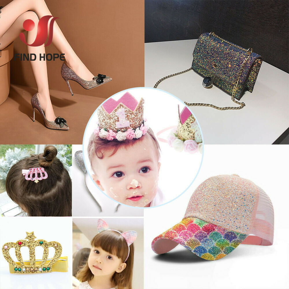 Tela de purpurina brillante ir - Glitter Vinyl Roll reseña y precio