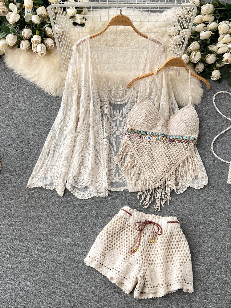 Nuevo Conjunto de Verano para  - Tassel Fringe Trim reseña y precio