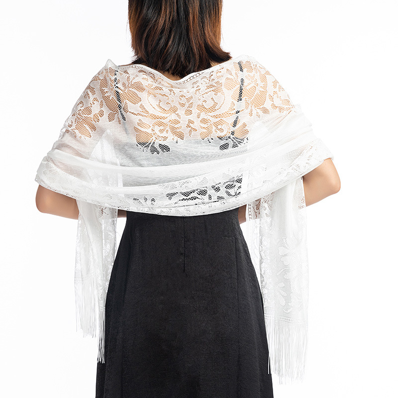 Vestido de noche de encaje de  - Tassel Fringe Trim reseña y precio
