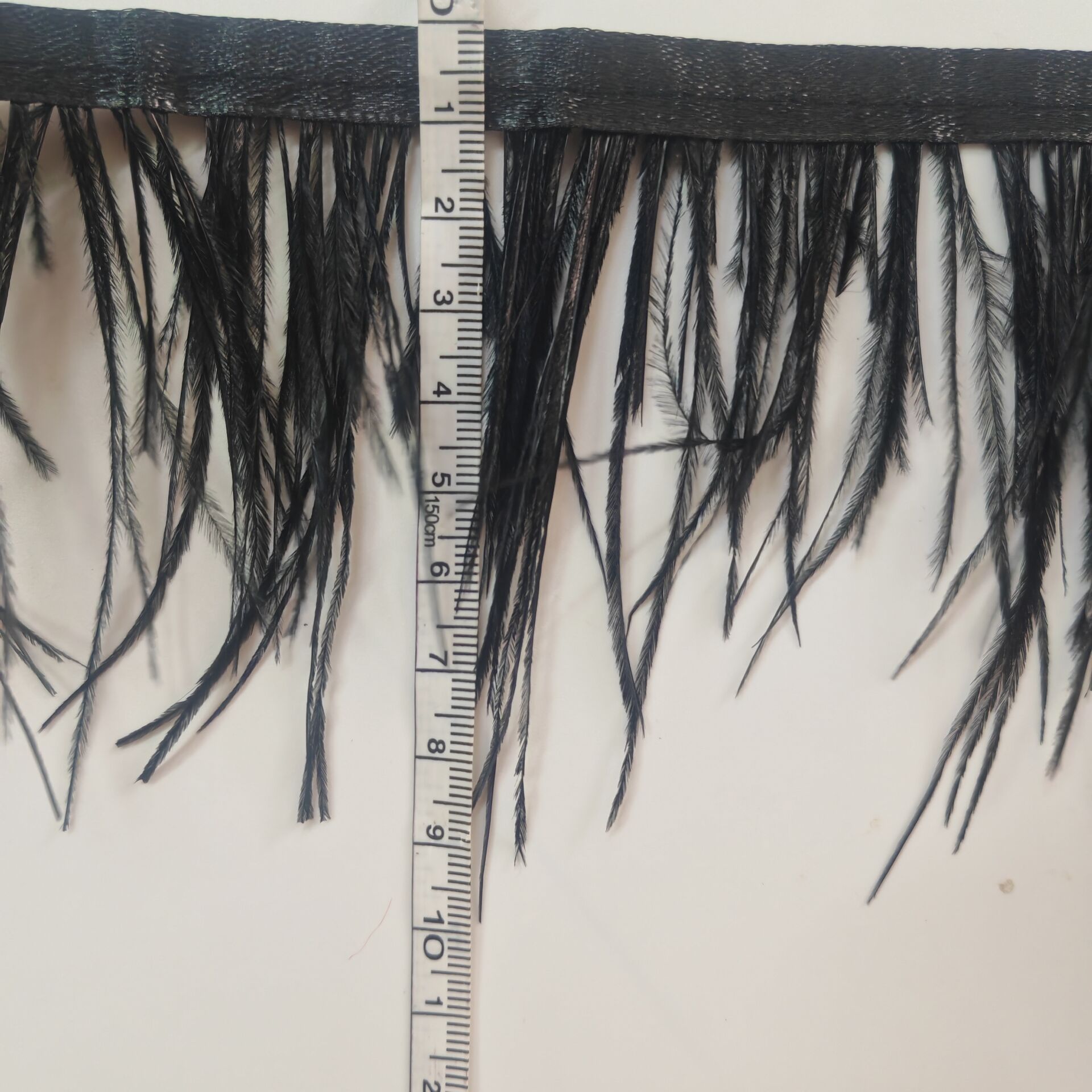Flecos de plumas de avestruz n - Fringe Ribbon Sewing reseña y precio
