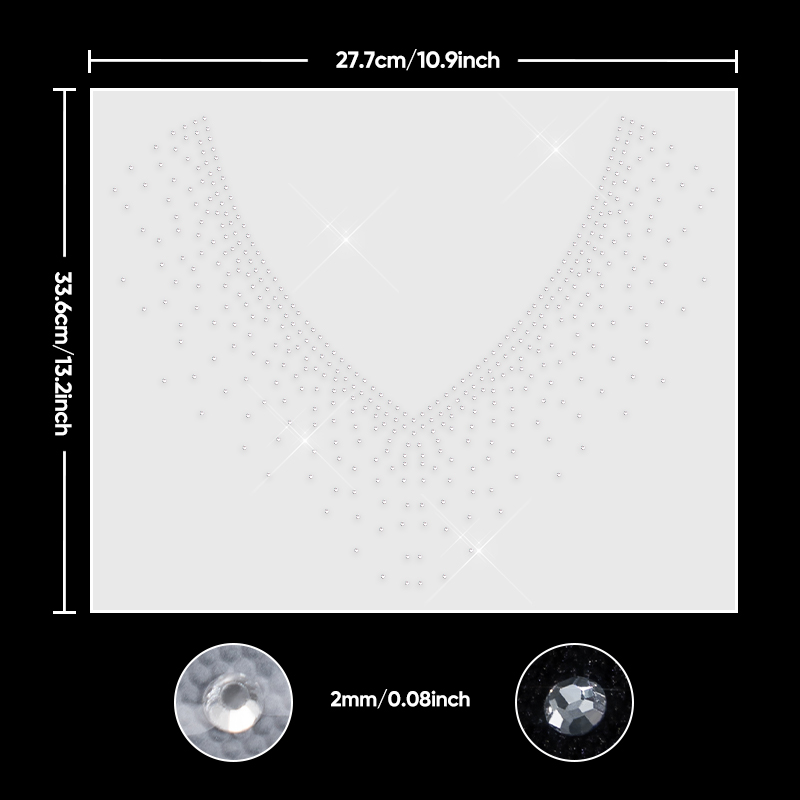 QIAO 1/2/4/6 Piezas Pegatinas  - Glitter Vinyl Roll reseña y precio