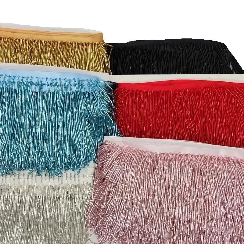Adorno de Encaje con Borlas de - Tassel Fringe Trim reseña y precio