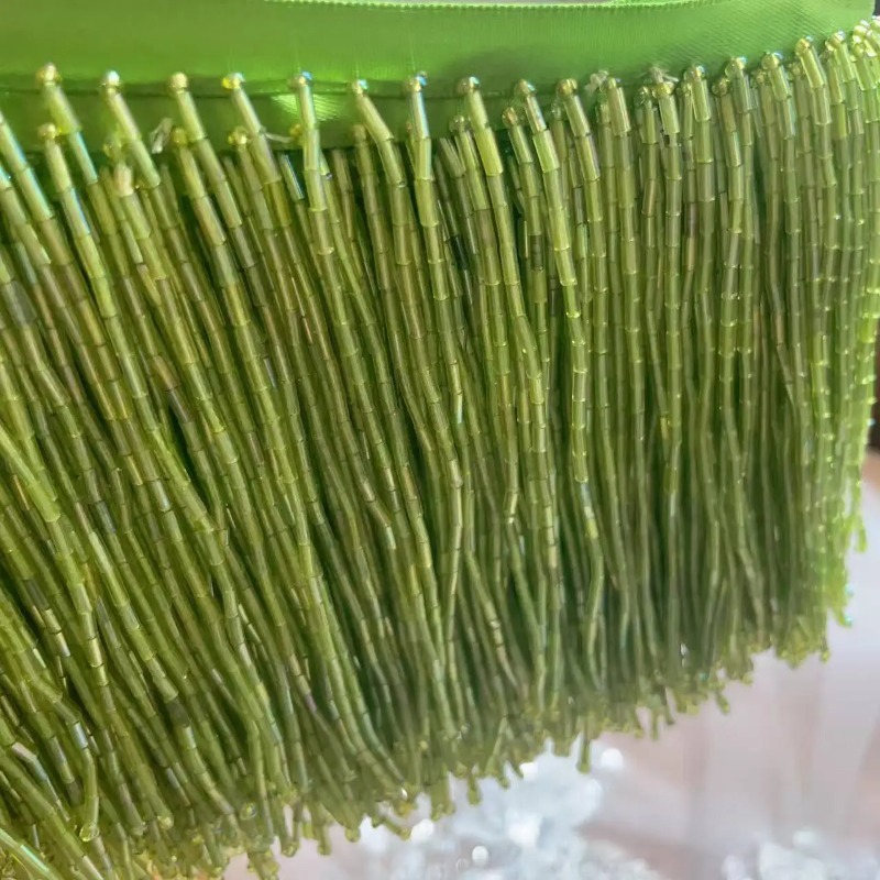 Adorno de Encaje con Borlas de - Tassel Fringe Trim reseña y precio