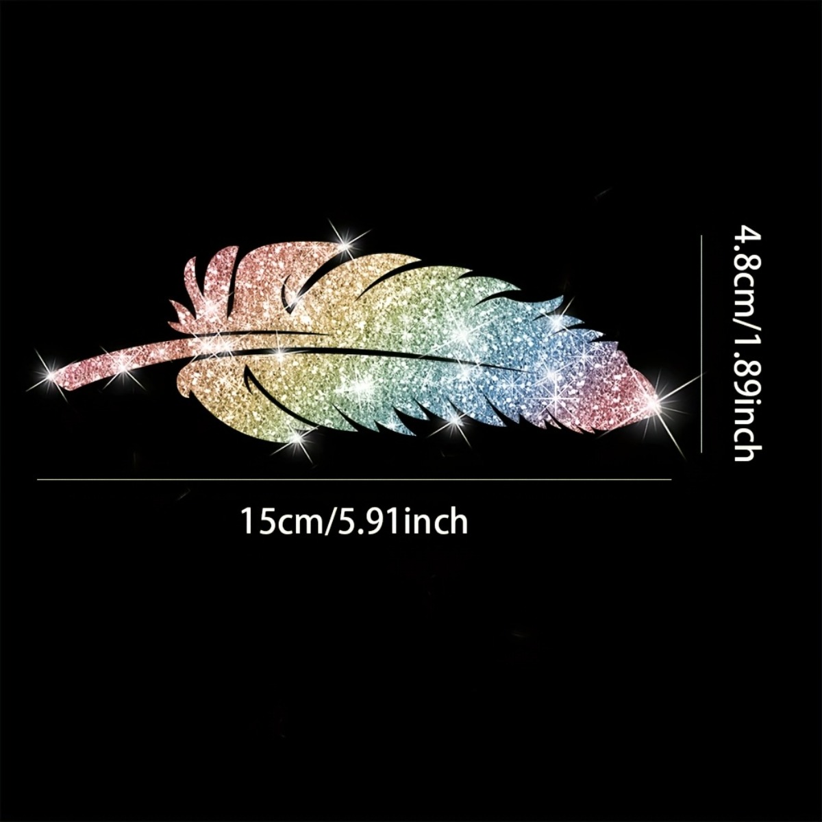 2 pegatinas de vinilo autoadhe - Glitter Vinyl Roll reseña y precio